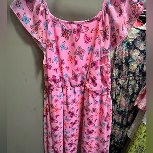 Girls butterfly dress